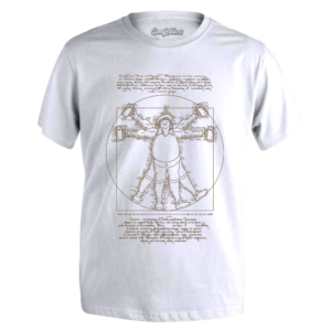 CAMISETA «EL HOMBRE GAMBRITRUVIO»