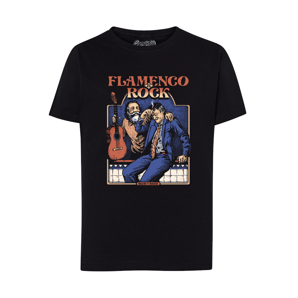 CAMISETA «FLAMENCO & ROCK» – INFANTIL