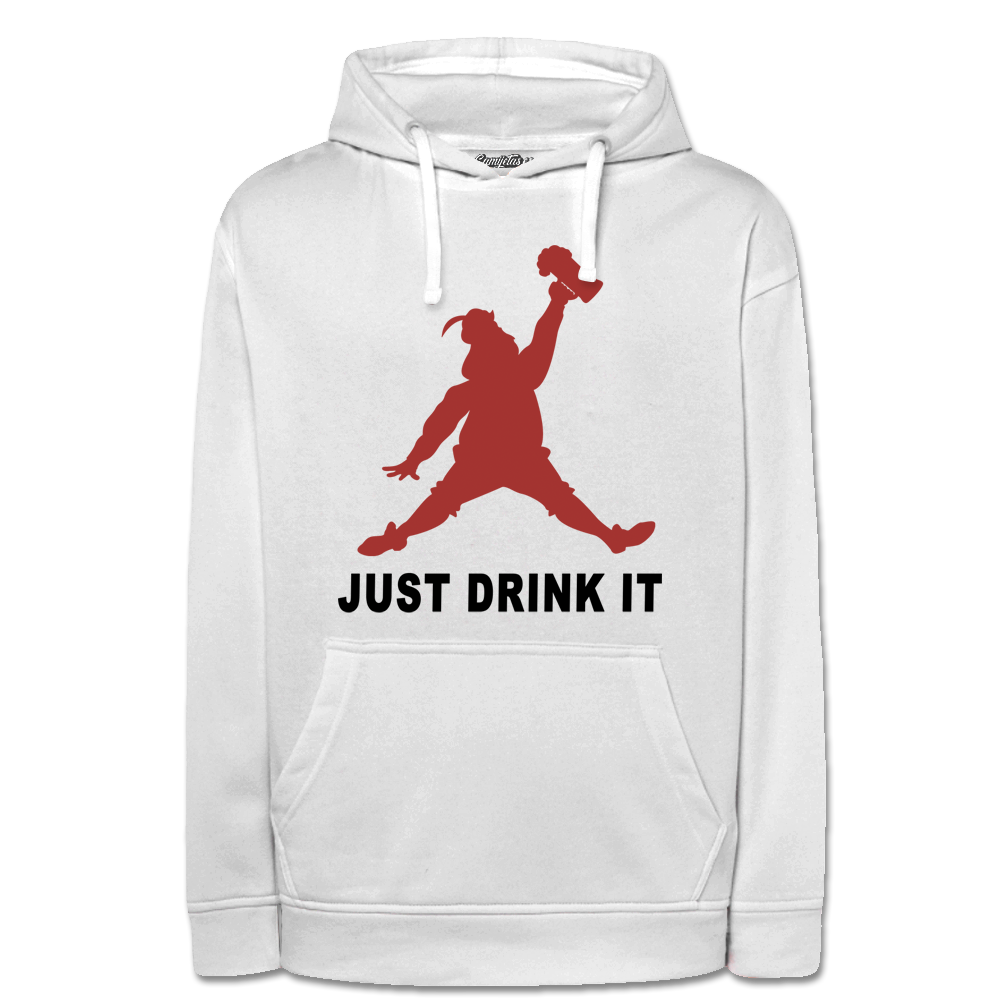 SUDADERA «JUST DRINK IT»