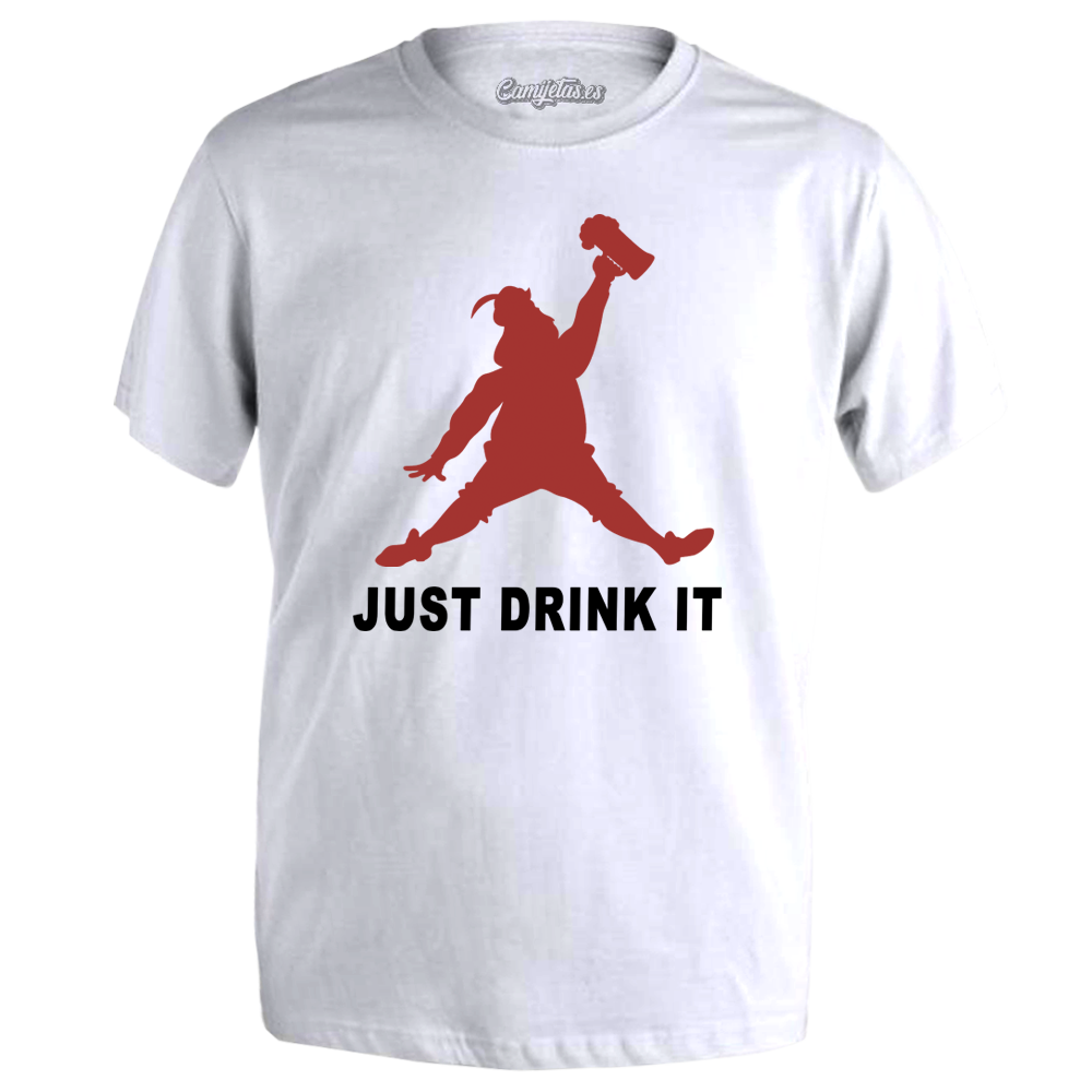 CAMISETA «JUST DRINK IT»