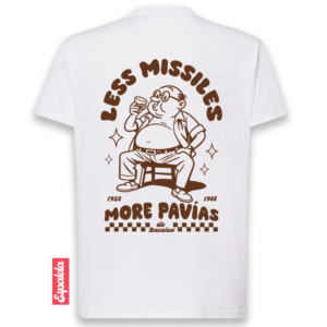 CAMISETA «LESS MISSILES»