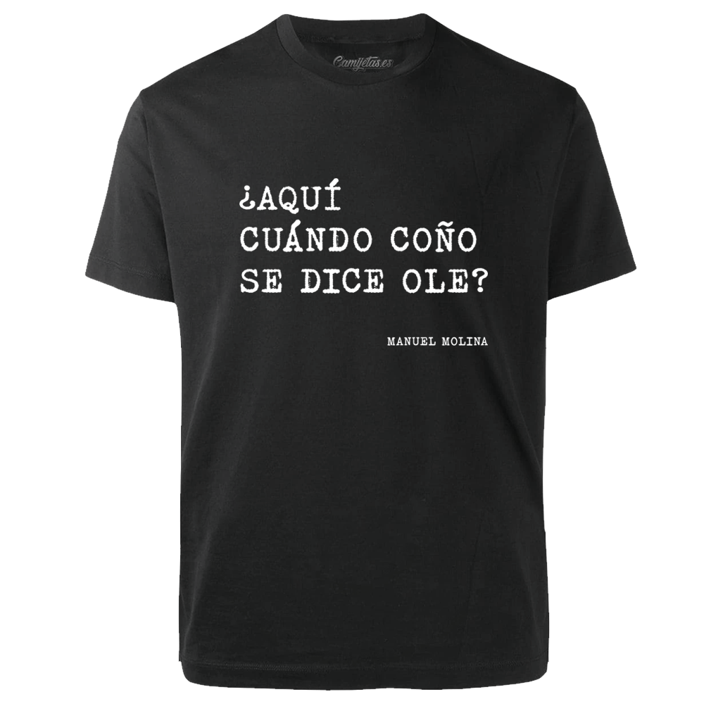 CAMISETA «MANUEL MOLINA»