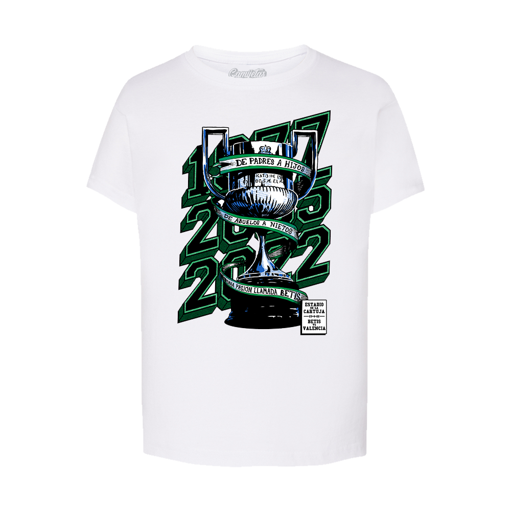 CAMISETA «A POR LA TERCERA» – INFANTIL