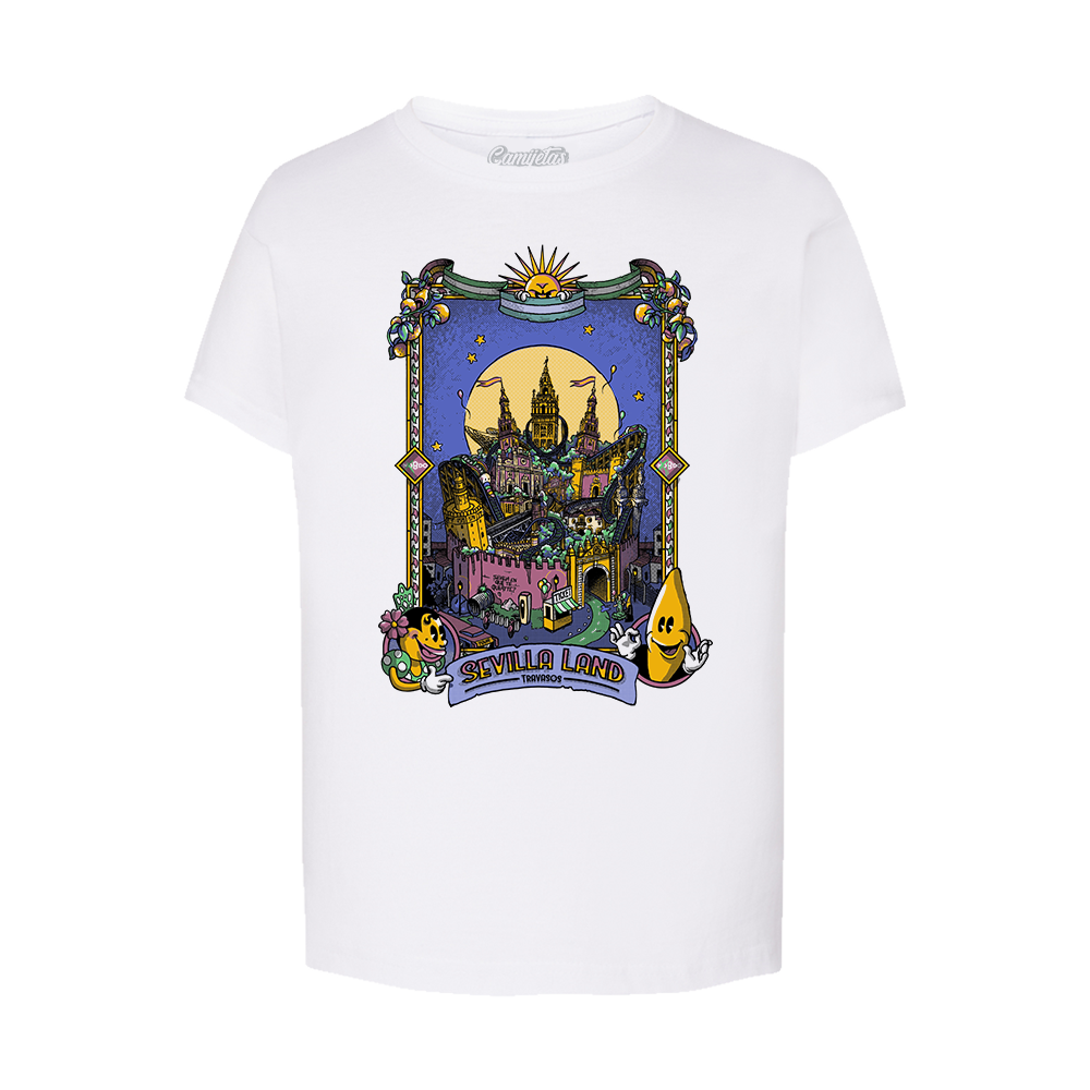CAMISETA «SEVILLA LAND» – INFANTIL