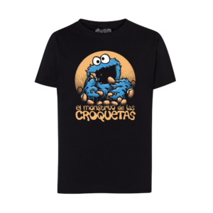 CAMISETA «EL MONSTRUO DE LAS CROQUETAS» – INFANTIL