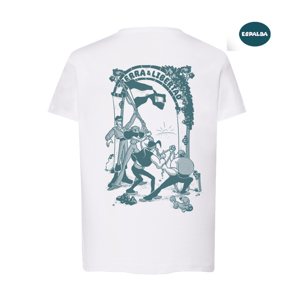 CAMISETA «TIERRA Y LIBERTAD» – INFANTIL