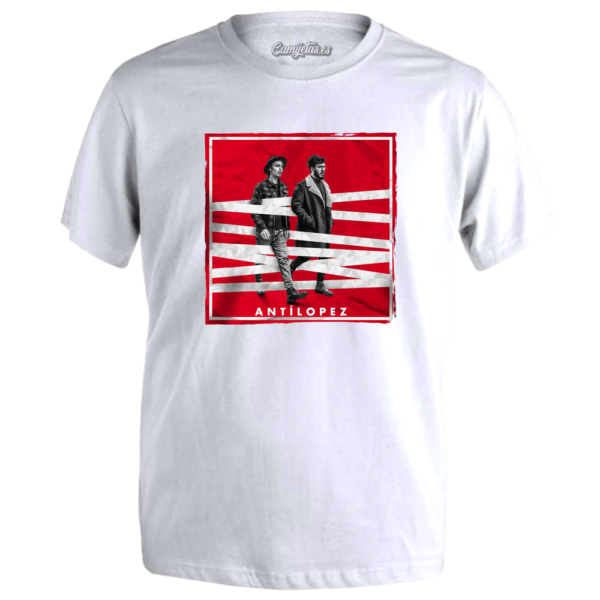 CAMISETA ANTILOPEZ «CUADRO ROJO»