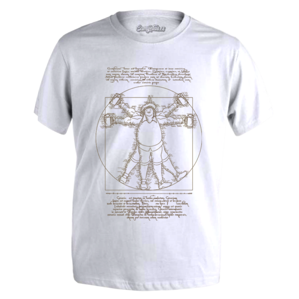 CAMISETA «EL HOMBRE GAMBRITRUVIO»