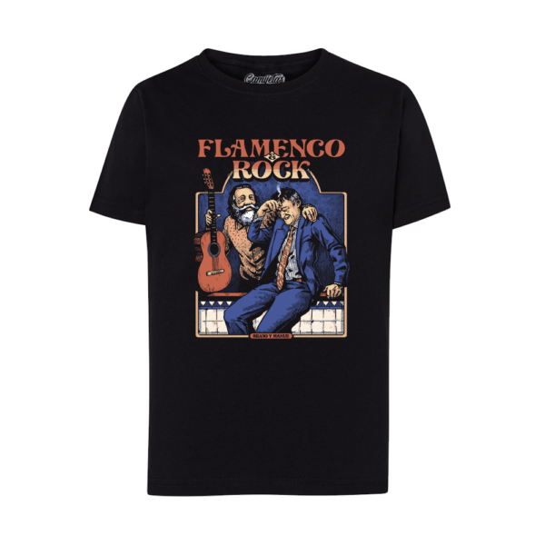 CAMISETA «FLAMENCO & ROCK» – INFANTIL