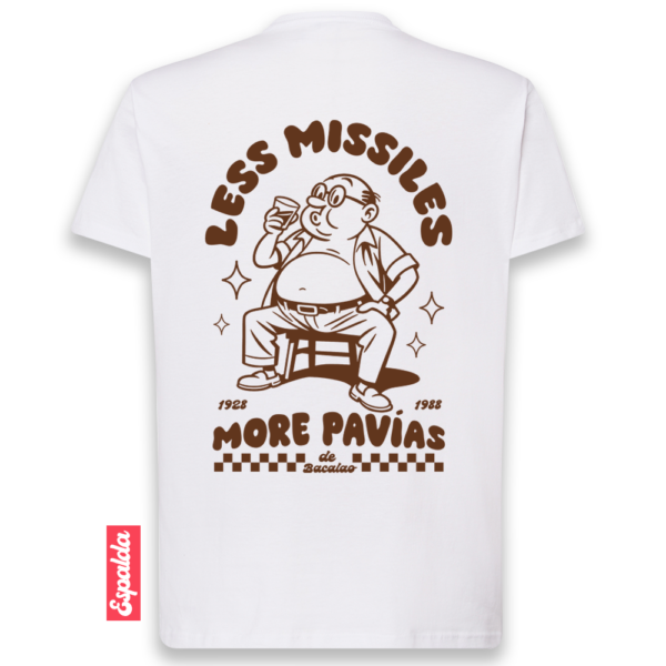 CAMISETA «LESS MISSILES»