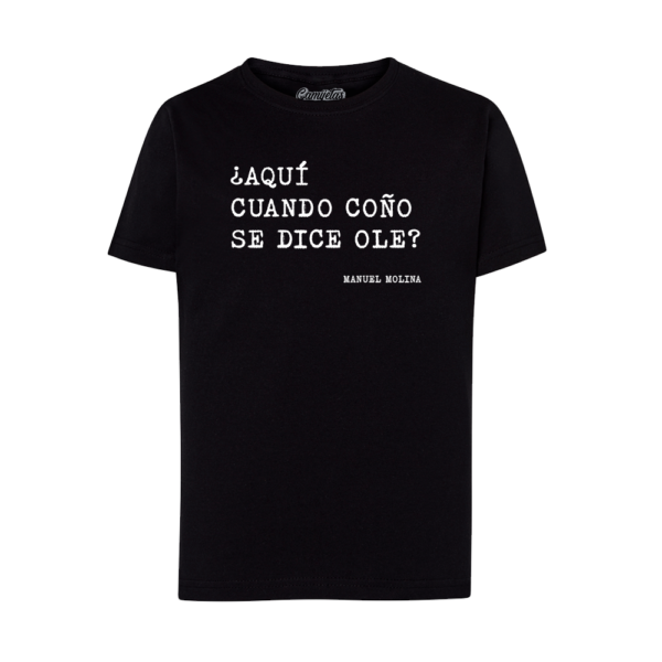 CAMISETA «MANUEL MOLINA» – INFANTIL